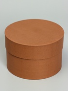 Набор круглых подарочных коробок 4 в 1«Кофе»,18.5×14 - 14.5×10 см 10904968 - фото 16800167