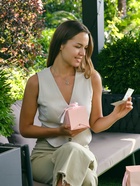 Набор с кулоном «Я тебя люблю», в коробке с розами, цвет серебро, розовая коробка - Фото 7