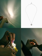 Набор с кулоном «Я тебя люблю», в коробке с мишкой, цвет серебро, нежно-розовая коробка - Фото 4