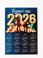 Календарь 2026 «Богатого года», А3 - фото 47828561