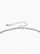 Бодичейн женская «Цепочка» через шею, цвет серебро - Фото 4