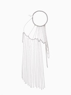 Бодичейн через плечо «Цепочка», цвет серебро - Фото 4