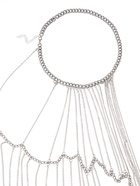 Бодичейн через плечо «Цепочка», цвет серебро - Фото 5