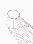 Бодичейн через плечо «Цепочка», цвет серебро - Фото 6