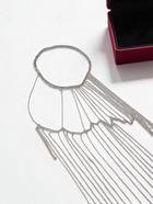 Бодичейн через плечо «Цепочка», цвет серебро - Фото 9