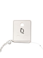 Бусы на леске «Жемчуг» шар №4+8, белое в серебре - Фото 5