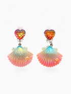 Клипсы детские Выбражулька «Ракушка», элемент сердце, разноцветные - Фото 2