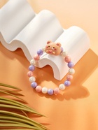 Браслет детский Выбражулька «Медведь», d=6 см жемчуг, разноцветный - Фото 3