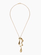 Гарнитур 2 предмета: кулон, серьги «Капли» таяние, цвет золото - Фото 4