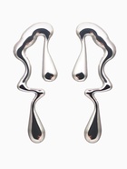 Гарнитур 2 предмета: кулон, серьги «Капли» таяние, цвет серебро - Фото 7