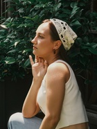 Набор серьги «Леопард» жемчуг, цветной в золоте - фото 809052371