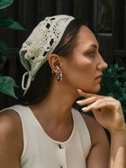 Набор серьги и каффы «Леопард», цвет серебро - фото 809052398