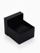 Коробочка подарочная для часов, 9×8.5×5 см, вставка чёрная, чёрная - Фото 2