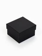 Коробочка подарочная для часов, 9×8.5×5 см, вставка чёрная, чёрная - Фото 3