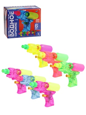 {{photo.Alt || photo.Description || 'УЦЕНКА Водный пистолет «АкваБатальон», набор 6 шт.'}}