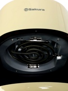 Аэрогриль Sakura SA-7677W, 4 л, 1200 Вт, механическое управление, таймер, от 80 до 200º С, бежевый - Фото 12