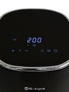 Аэрогриль Sakura SA-7684BK, 5 л, 1500 Вт, 8 программ, сенсорное управление, таймер, чёрный 10901432 - фото 16969471