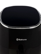 Аэрогриль Sakura SA-7684BK, 5 л, 1500 Вт, 8 программ, сенсорное управление, таймер, чёрный - Фото 4