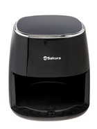 Аэрогриль Sakura SA-7684BK, 5 л, 1500 Вт, 8 программ, сенсорное управление, таймер, чёрный - Фото 6
