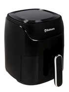 Аэрогриль Sakura SA-7685BK, 4 л, 1400 Вт, 8 программ, сенсорное управление, таймер, чёрный - Фото 2
