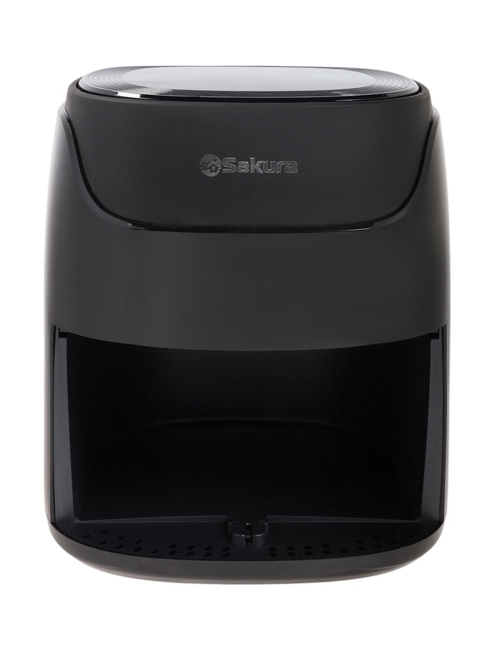 Аэрогриль Sakura SA-7685BK, 4 л, 1400 Вт, 8 программ, сенсорное управление, таймер, чёрный - фото 51787262