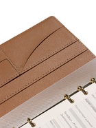 Ежедневник-органайзер, С6, 80 листов, обложка из искусственной кожи, бежевый 10771004