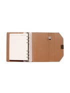 Ежедневник-органайзер, С6, 80 листов, обложка из искусственной кожи, зелёный - Фото 15