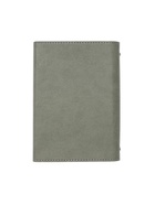 Ежедневник-органайзер, С6, 80 листов, обложка из искусственной кожи, зелёный 10771005