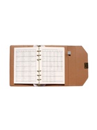 Ежедневник-органайзер, С6, 80 листов, обложка из искусственной кожи, зелёный - Фото 10