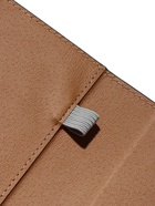 Ежедневник-органайзер, С6, 80 листов, обложка из искусственной кожи, серый 10771006