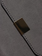 Ежедневник-органайзер, С6, 80 листов, обложка из искусственной кожи, серый 10771006