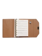 Ежедневник-органайзер, С6, 80 листов, обложка из искусственной кожи, серый - Фото 8