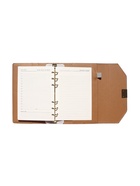 Ежедневник-органайзер, С6, 80 листов, обложка из искусственной кожи, чёрный - Фото 14