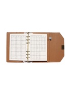 Ежедневник-органайзер, С6, 80 листов, обложка из искусственной кожи, чёрный - Фото 10