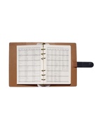 Ежедневник-органайзер, С6, 80 листов, обложка из искусственной кожи, синий - Фото 11