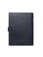 Ежедневник-органайзер, С6, 80 листов, обложка из искусственной кожи, синий 10771008