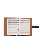 Ежедневник-органайзер, С6, 80 листов, обложка из искусственной кожи, синий - Фото 8