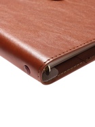 Ежедневник-органайзер, С6, 80 листов, обложка из искусственной кожи, коричневый - Фото 7