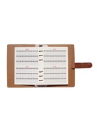 Ежедневник-органайзер, С6, 80 листов, обложка из искусственной кожи, коричневый - Фото 8