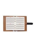 Ежедневник-органайзер, С6, 80 листов, с ручкой, обложка из искусственной кожи, чёрный - Фото 10