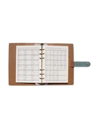 Ежедневник-органайзер, С6, 80 листов, обложка из искусственной кожи, зелёный - Фото 11