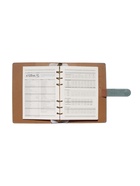 Ежедневник-органайзер, С6, 80 листов, обложка из искусственной кожи, зелёный - Фото 12