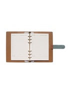 Ежедневник-органайзер, С6, 80 листов, обложка из искусственной кожи, зелёный - Фото 13