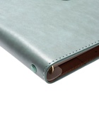 Ежедневник-органайзер, С6, 80 листов, обложка из искусственной кожи, зелёный - Фото 5