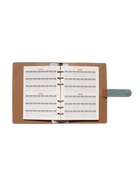 Ежедневник-органайзер, С6, 80 листов, обложка из искусственной кожи, зелёный - Фото 10