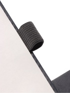 Ежедневник недатированный А5, с хлястиком, 128 листов, в линейку, пвх, серый 10771022