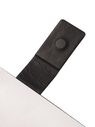 Ежедневник недатированный А5, с хлястиком, 128 листов, в линейку, пвх, черный 10771023