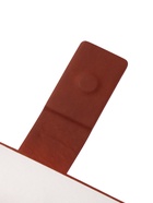 Ежедневник недатированный А5, с хлястиком, 128 листов, в линейку, пвх, коричневый 10771024