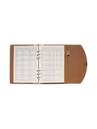 Ежедневник-органайзер, A5, 80 листов, обложка из искусственной кожи, розовый - Фото 9