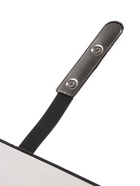 Ежедневник недатированный формат А5, с хлястиком, 112 листов, линия, пвх, узор черный 10771035